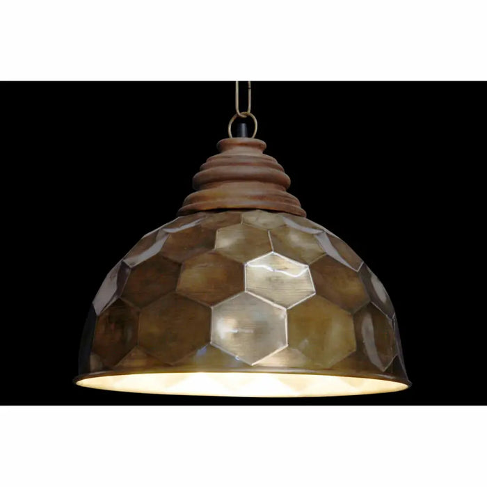 Полилей DKD Home Decor Златен Дървен Метал 50 W 39 x 39 x