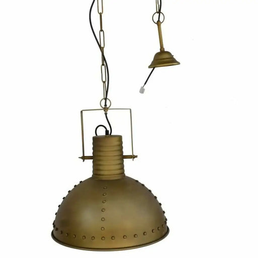 Полилей DKD Home Decor Златен Метал 50 W (41 x 41 x 49 cm)