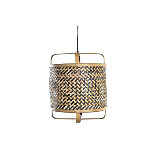 Полилей DKD Home Decor Черен Кафяв 220 V 50 W (36 x 36 x 48