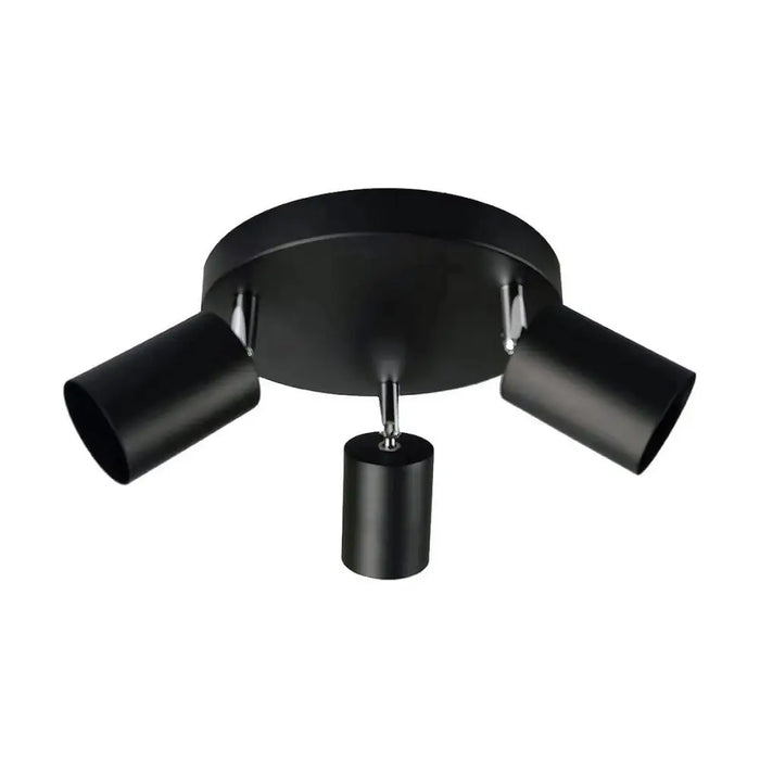 Полилей EDM 32035 Черен Метал 50 W Ø 20 x 9 x 14,6 cm GU10