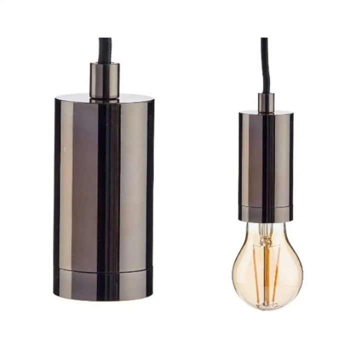 Полилей Gift Decor WS-A004 WS-A004 Черен 60 W (6 броя)