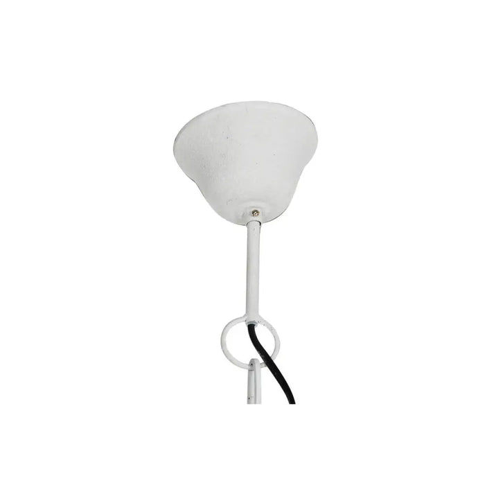 Полилей Home ESPRIT Бял Метал 50 W 42 x 42 x 36 cm