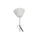 Полилей Home ESPRIT Бял Метал 50 W 42 x 42 x 36 cm