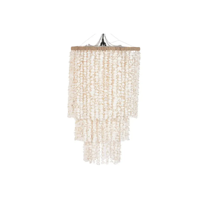 Полилей Home ESPRIT Бял Раковини 50 W 40 x 40 x 70 cm