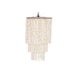 Полилей Home ESPRIT Бял Раковини 50 W 40 x 40 x 70 cm