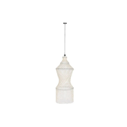 Полилей Home ESPRIT Бял Раковини 50 W 52 X 52 X 140 CM