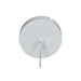 Полилей Home ESPRIT Бял Златен Метал 50 W 36 x 36 x 22 cm