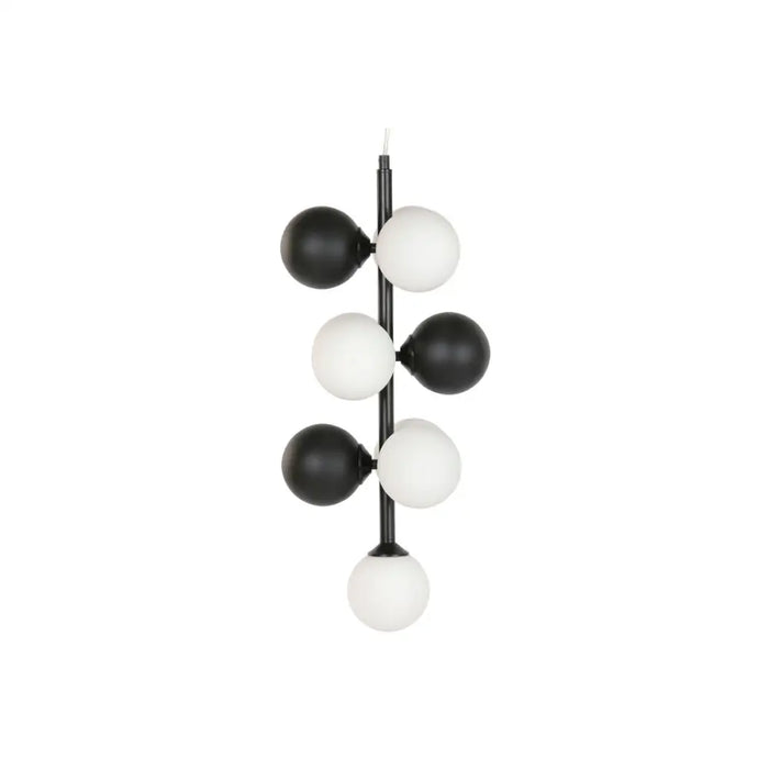 Полилей Home ESPRIT Бял Черен