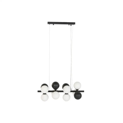 Полилей Home ESPRIT Бял Черен