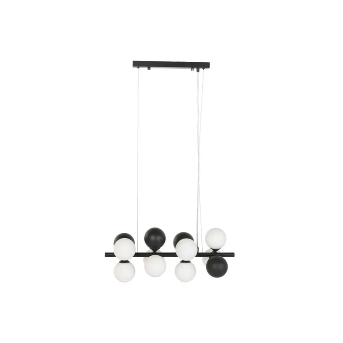 Полилей Home ESPRIT Бял Черен