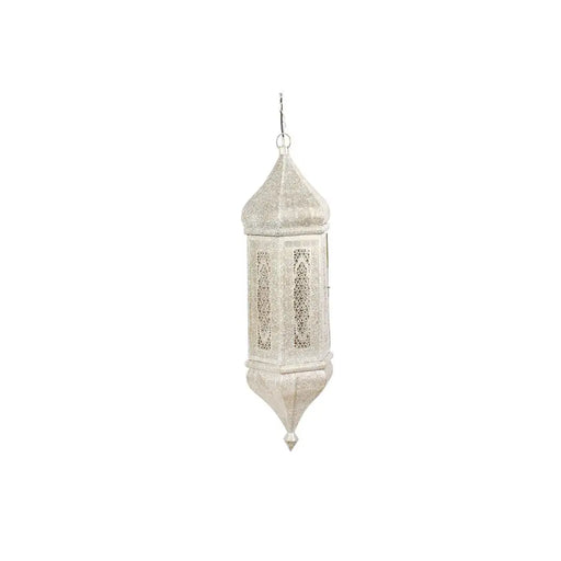 Полилей Home ESPRIT Бял Златен Метал 40 W 27 x 27 x 91 cm