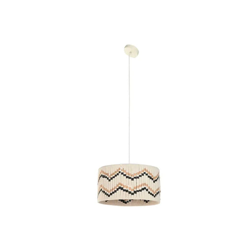 Полилей Home ESPRIT Двуцветен Рафия 50 W 39 x 39 x 21 cm