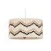 Полилей Home ESPRIT Двуцветен Рафия 50 W 39 x 39 x 21 cm