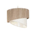 Полилей Home ESPRIT Кафяв Юта Метал Въже 60 x 60 x 50 cm