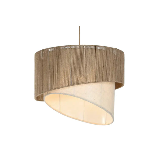 Полилей Home ESPRIT Кафяв Юта Метал Въже 60 x 60 x 50 cm
