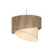 Полилей Home ESPRIT Кафяв Юта Метал Въже 60 x 60 x 50 cm