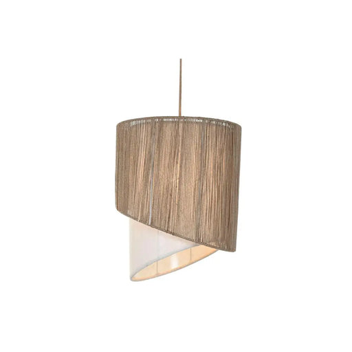 Полилей Home ESPRIT Кафяв Юта Метал Въже 40 x 40 x 50 cm