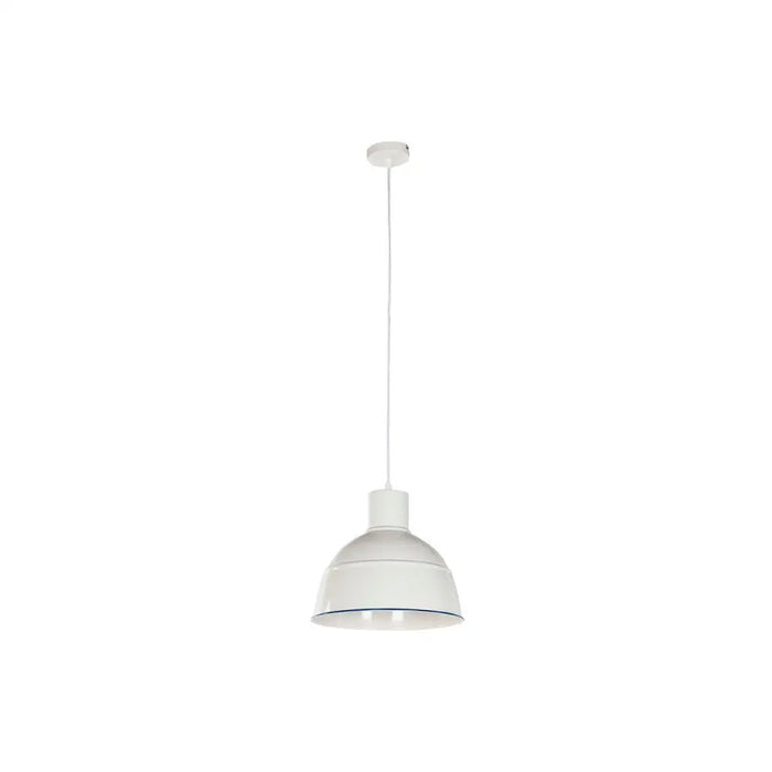 Полилей Home ESPRIT Син Бял Метал 50 W 32,5 x 32,5 x 30 cm