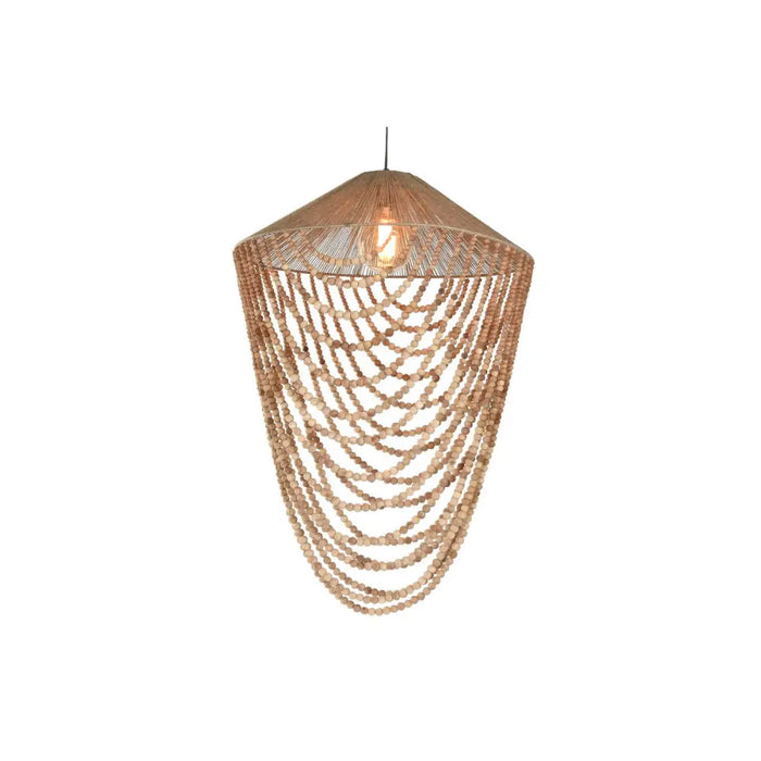 Полилей Home ESPRIT Светло кафяв Юта Дървен 67 x 67 x 100 cm