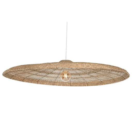 Полилей Home ESPRIT Светло кафяв 110 x 110 x 15 cm