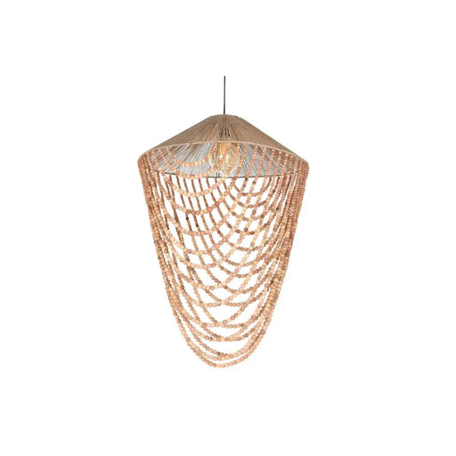 Полилей Home ESPRIT Светло кафяв Юта Дървен 67 x 67 x 100 cm