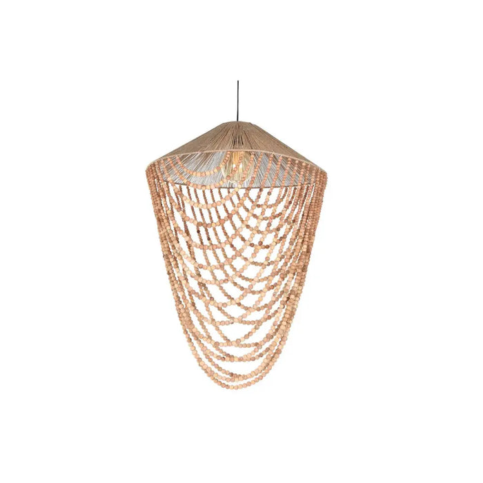 Полилей Home ESPRIT Светло кафяв Юта Дървен 67 x 67 x 100 cm