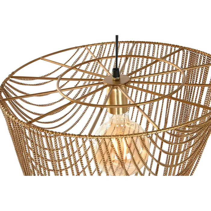 Полилей Home ESPRIT Златен Желязо 46 x 46 x 69 cm