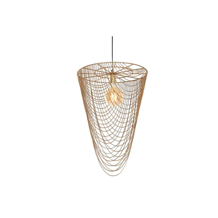 Полилей Home ESPRIT Златен Желязо 46 x 46 x 69 cm