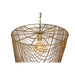 Полилей Home ESPRIT Златен Желязо 46 x 46 x 98 cm