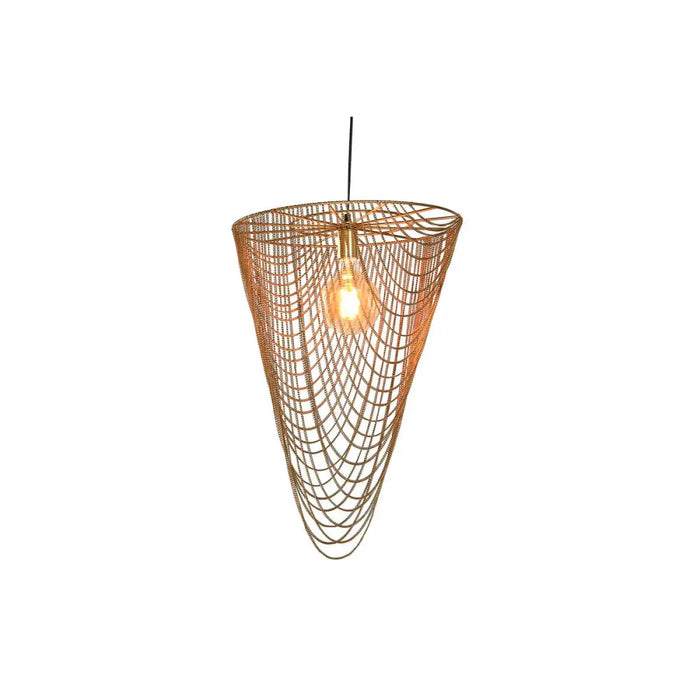 Полилей Home ESPRIT Златен Желязо 46 x 46 x 69 cm