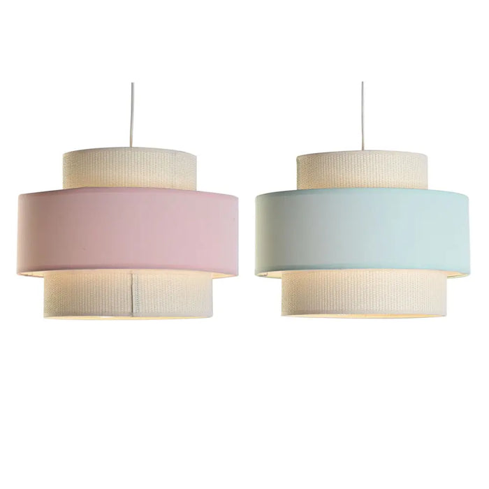 Полилей DKD Home Decor 40 x 40 x 30 cm Зелен Светло розово