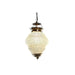 Полилей DKD Home Decor Бял Метал Кристал 25 W 23 x 23 x 33