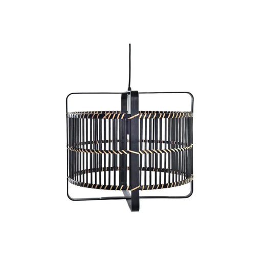 Полилей DKD Home Decor Черен Бамбук 50 W 40 x 40 x 35 cm