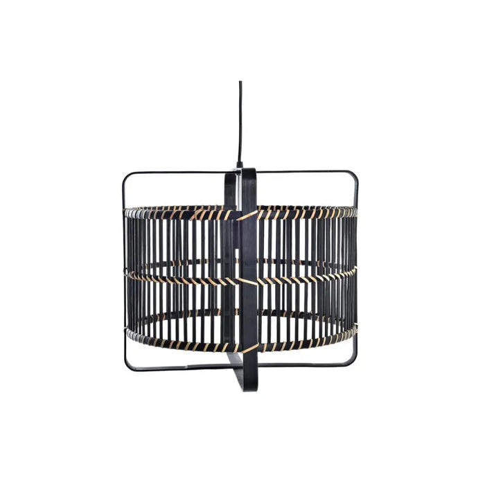 Полилей DKD Home Decor Черен Бамбук 50 W 40 x 40 x 35 cm