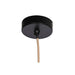 Полилей DKD Home Decor Естествен Желязо 50 W Юта (44 x 44 x