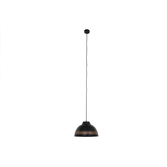 Полилей DKD Home Decor Кафяв Черен Сметана Метал 50 W 39 x