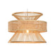 Полилей Home ESPRIT Кафяв Бамбук 50 W 40 x 40 x 30 cm