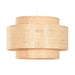 Полилей Home ESPRIT Кафяв Бамбук 50 W 56 x 56 x 37 cm