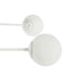 Полилей DKD Home Decor 96 x 73 x 50 cm Кристал Метал Бял 50