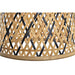 Полилей DKD Home Decor Черен Кафяв 220 V 50 W (41 x 41 x 39