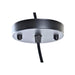 Полилей DKD Home Decor Черен Кафяв 220 V 50 W (41 x 41 x 39