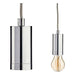Полилей Gift Decor WS-A004 WS-A004 Сребрист 60 W 220-250 V
