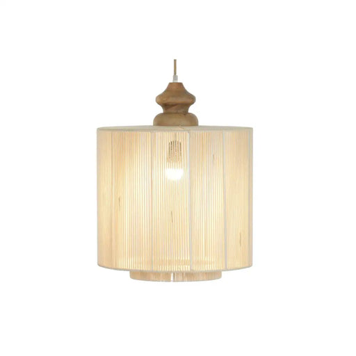 Полилей Home ESPRIT Кафяв Бежов Дърво манго 60 W 40 x 40 x