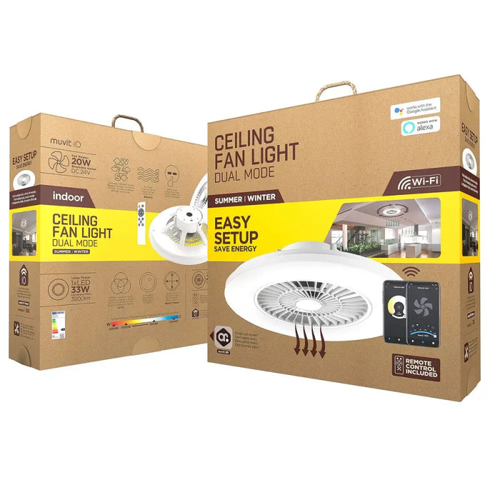 Полилей Muvit iO Бял Wi-Fi