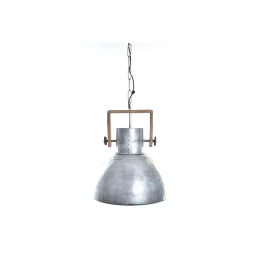 Полилей DKD Home Decor Кафяв Сребрист Метал Дърво манго 50