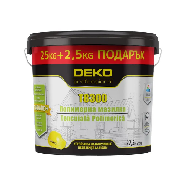 ПОЛИМЕРНА МАЗИЛКА В2 DEKO ГРАТИС 27.5KG