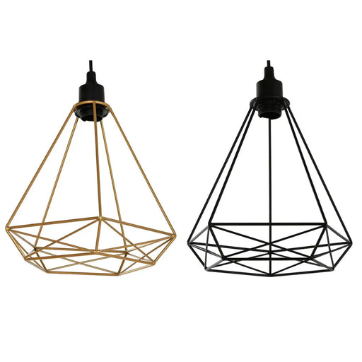 Полилей Home ESPRIT Черен Златен Метал 50 W 28 x 27 x 34 cm