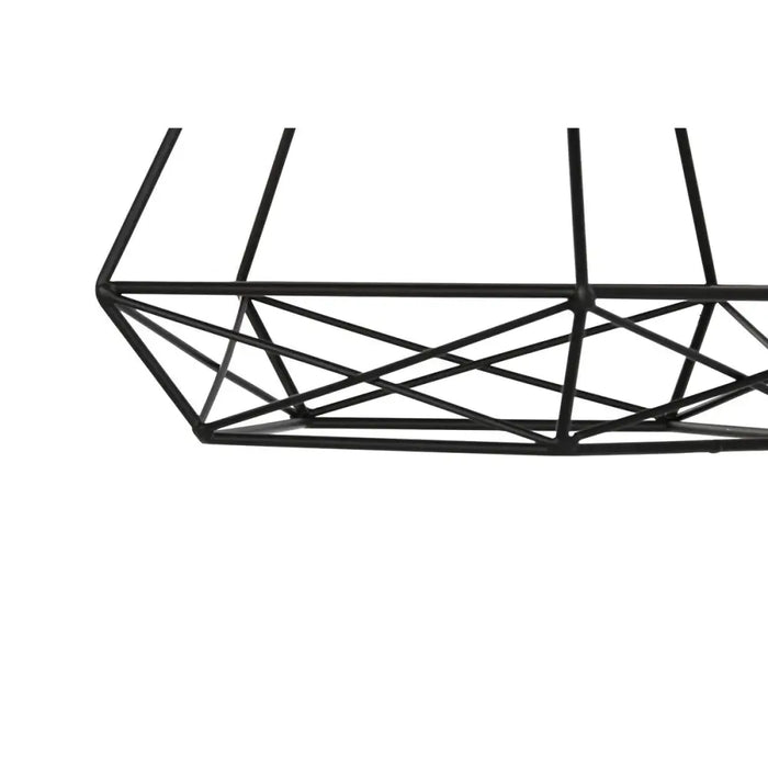 Полилей Home ESPRIT Черен Златен Метал 50 W 28 x 27 x 34 cm