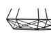 Полилей Home ESPRIT Черен Златен Метал 50 W 28 x 27 x 34 cm
