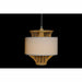 Полилей DKD Home Decor Бял полиестер Бамбук (40 x 40 x 52